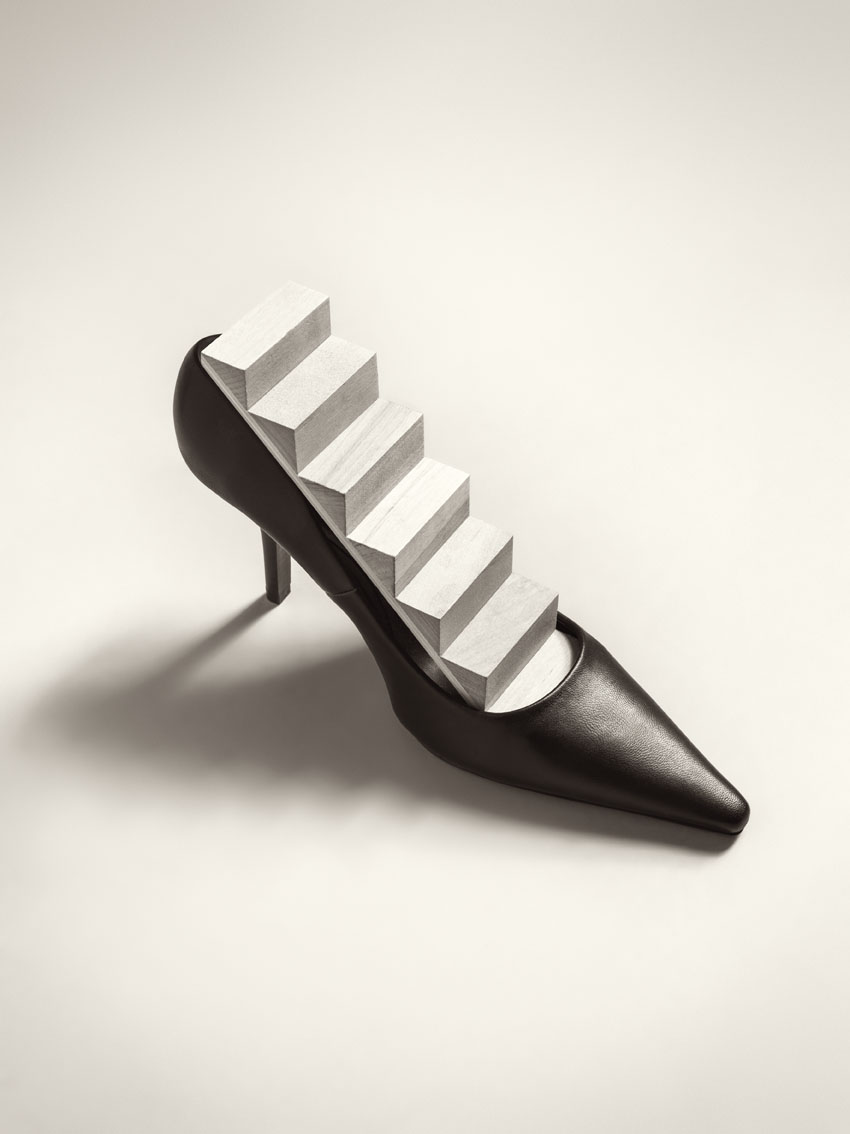 Zapato Escalera 50x60cm