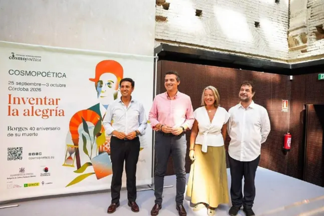 El Festival Internacional de Poesía Cosmopoética de Córdoba rinde homenaje a Jorge Luis Borges
