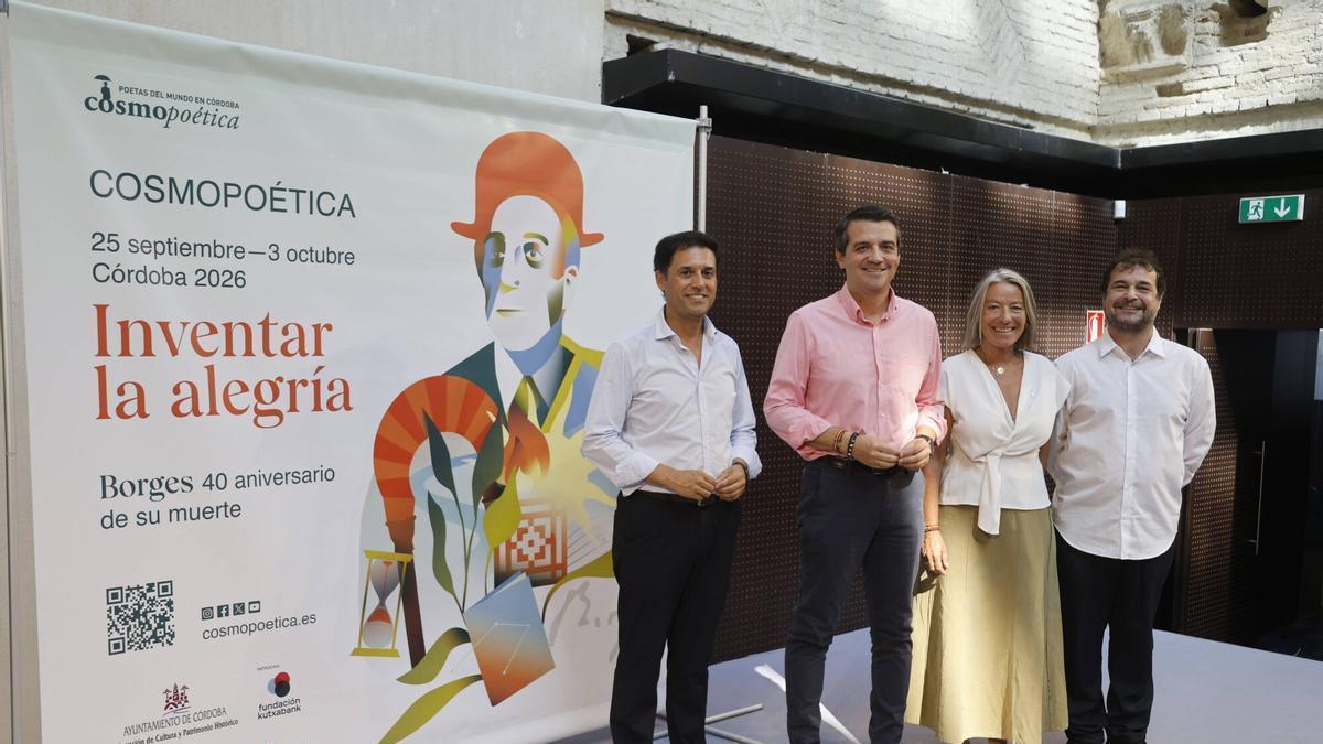 Cosmopoética abre en Córdoba con su homenaje a Borges de la mano de Siri Hustvedt